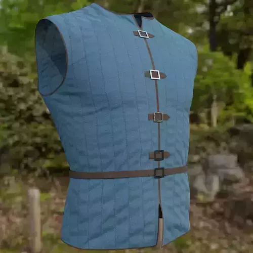 3D Medieval Jacket Free low-poly 3D model
