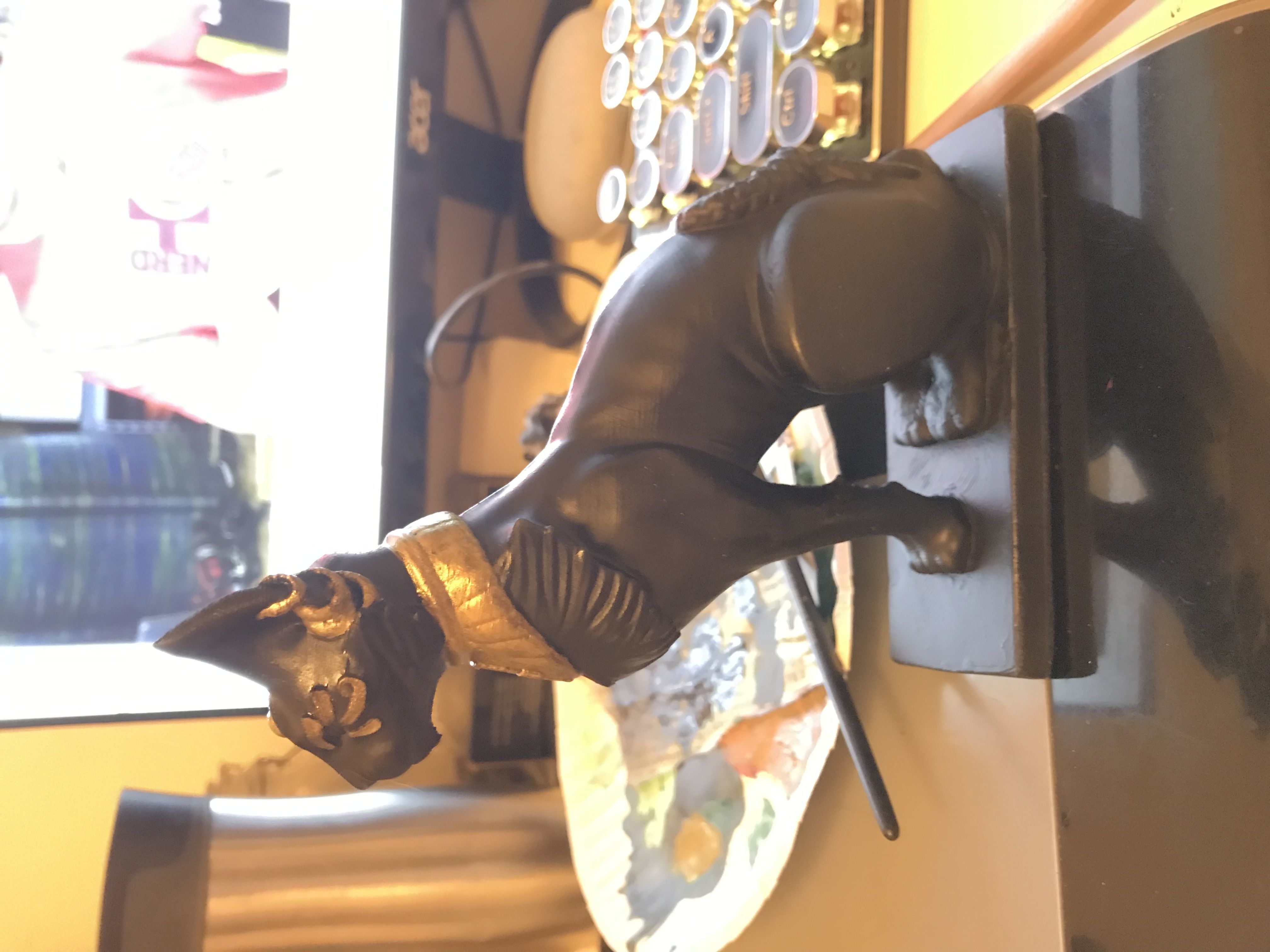 3d Printable Cat Egyptian Sphynx 3D print model_2