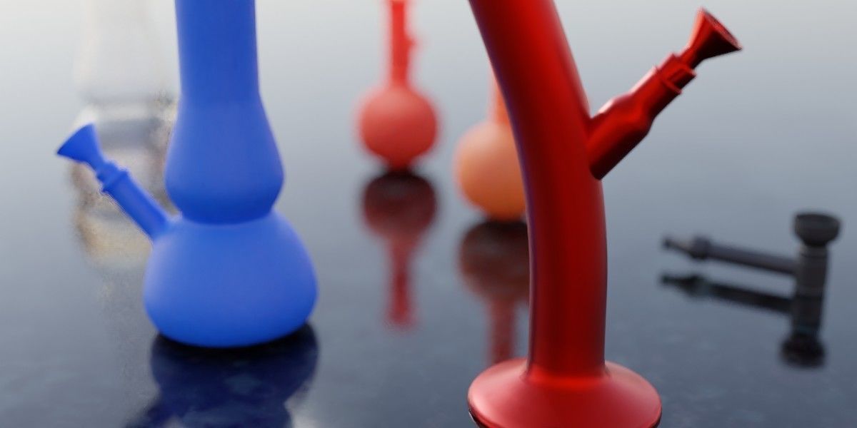 Bong 3D Model Collection Low-poly 3D model_8