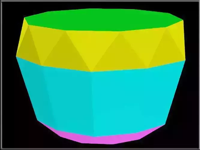 Diamond Object Low-poly 3D model