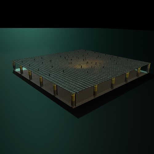 garage building 3D model