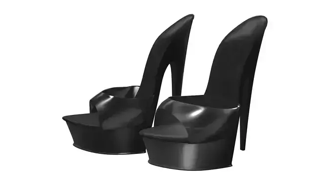 High Heel Mules