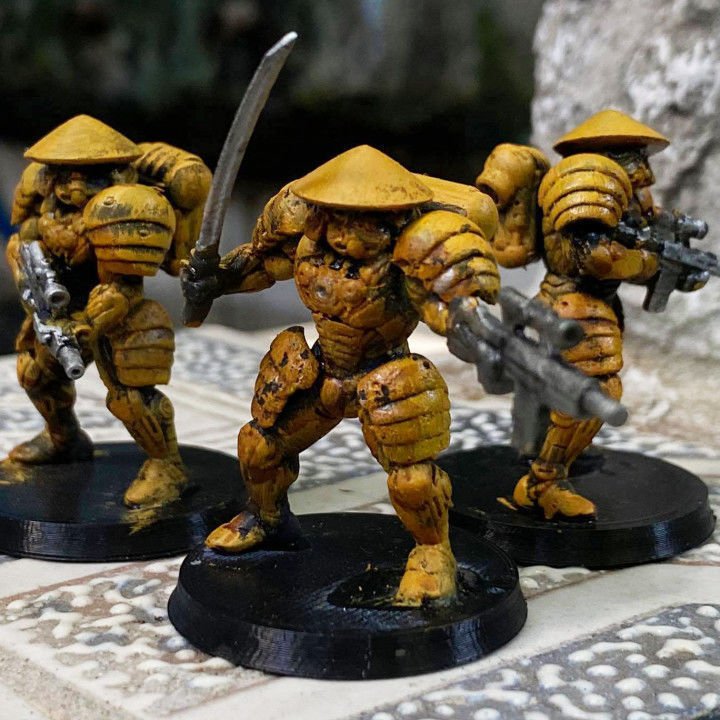 RENKAKU RED TROOPER - C 3D print model_1