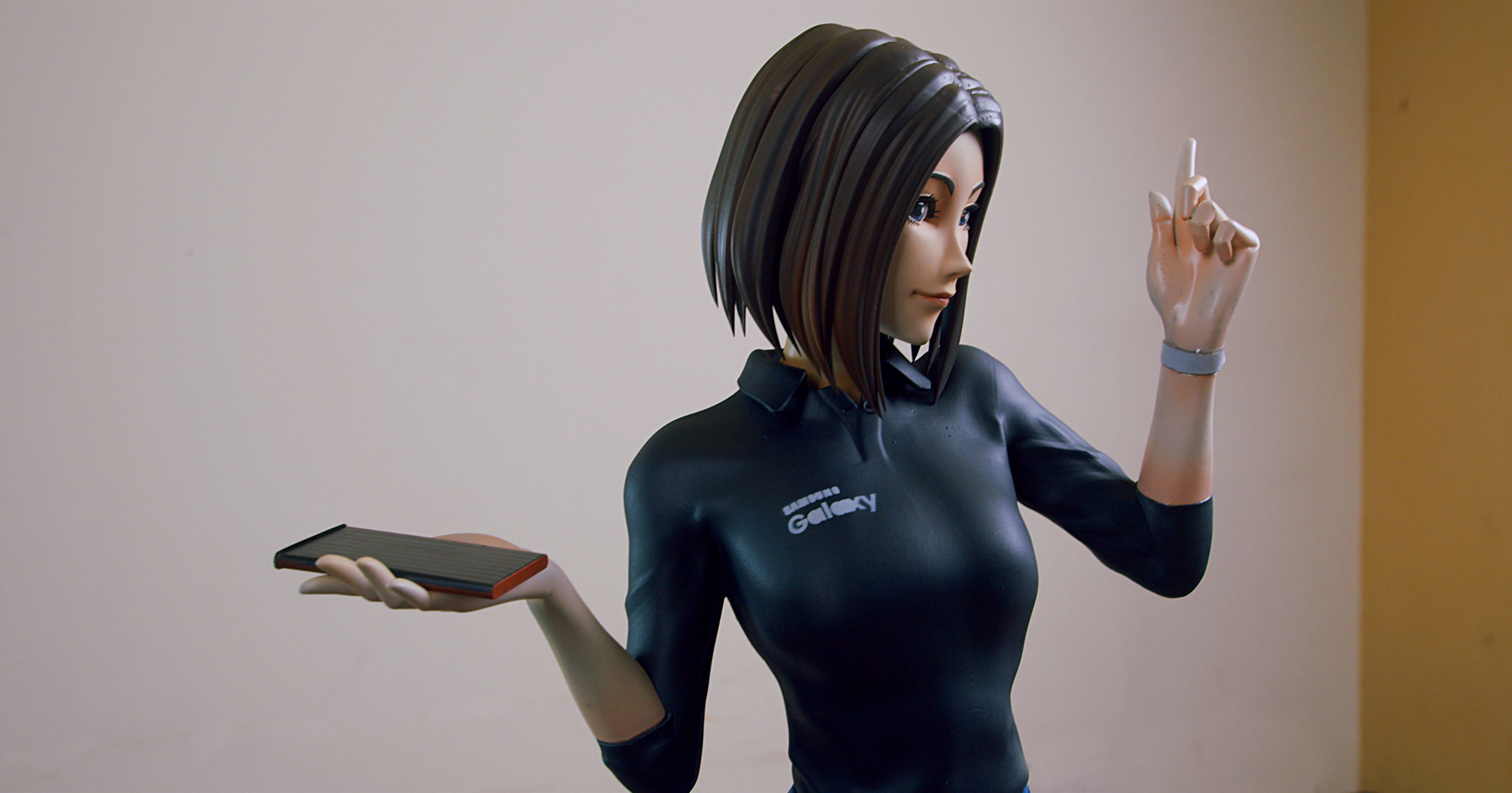 Samsung Girl Samantha  3D print model_10