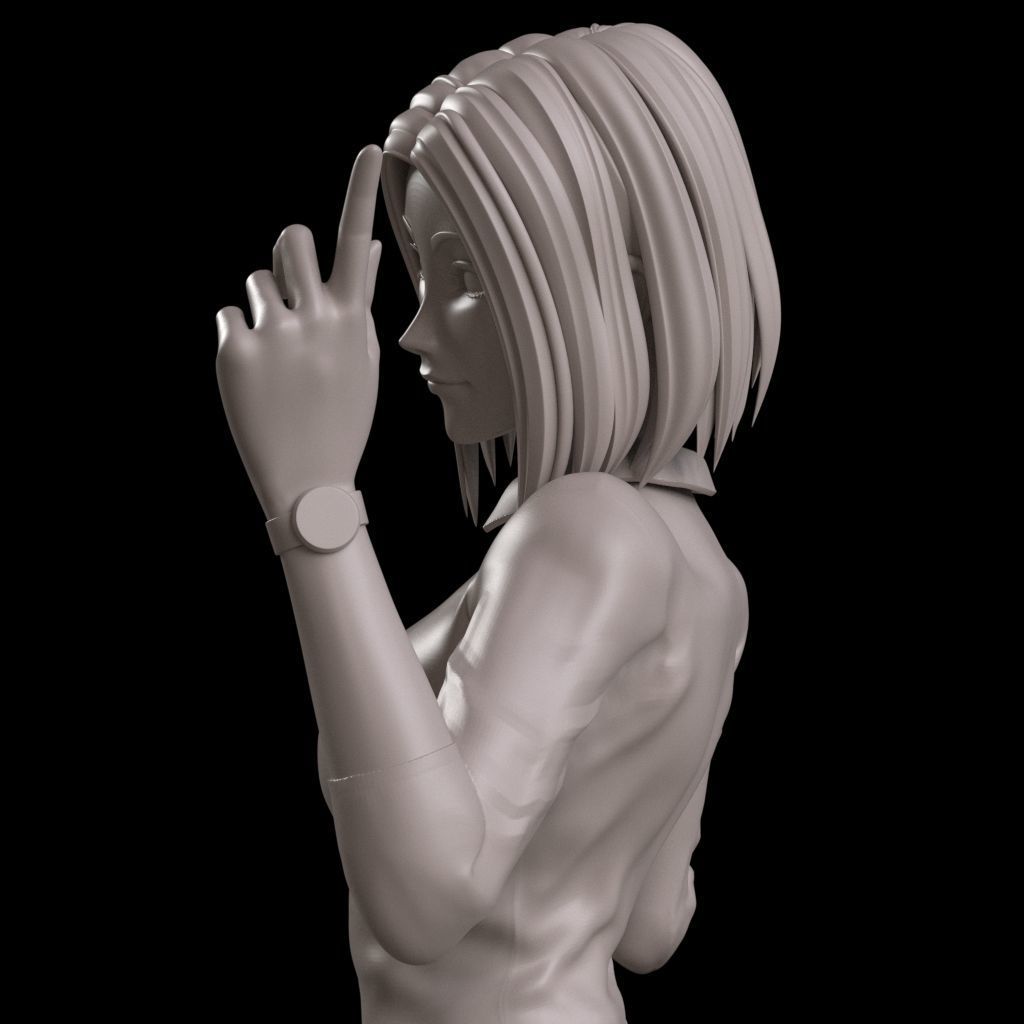 Samsung Girl Samantha  3D print model_7