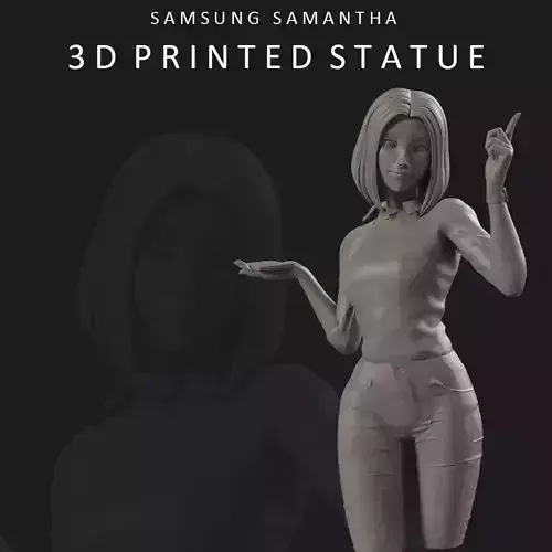 Samsung Girl Samantha  3D print model