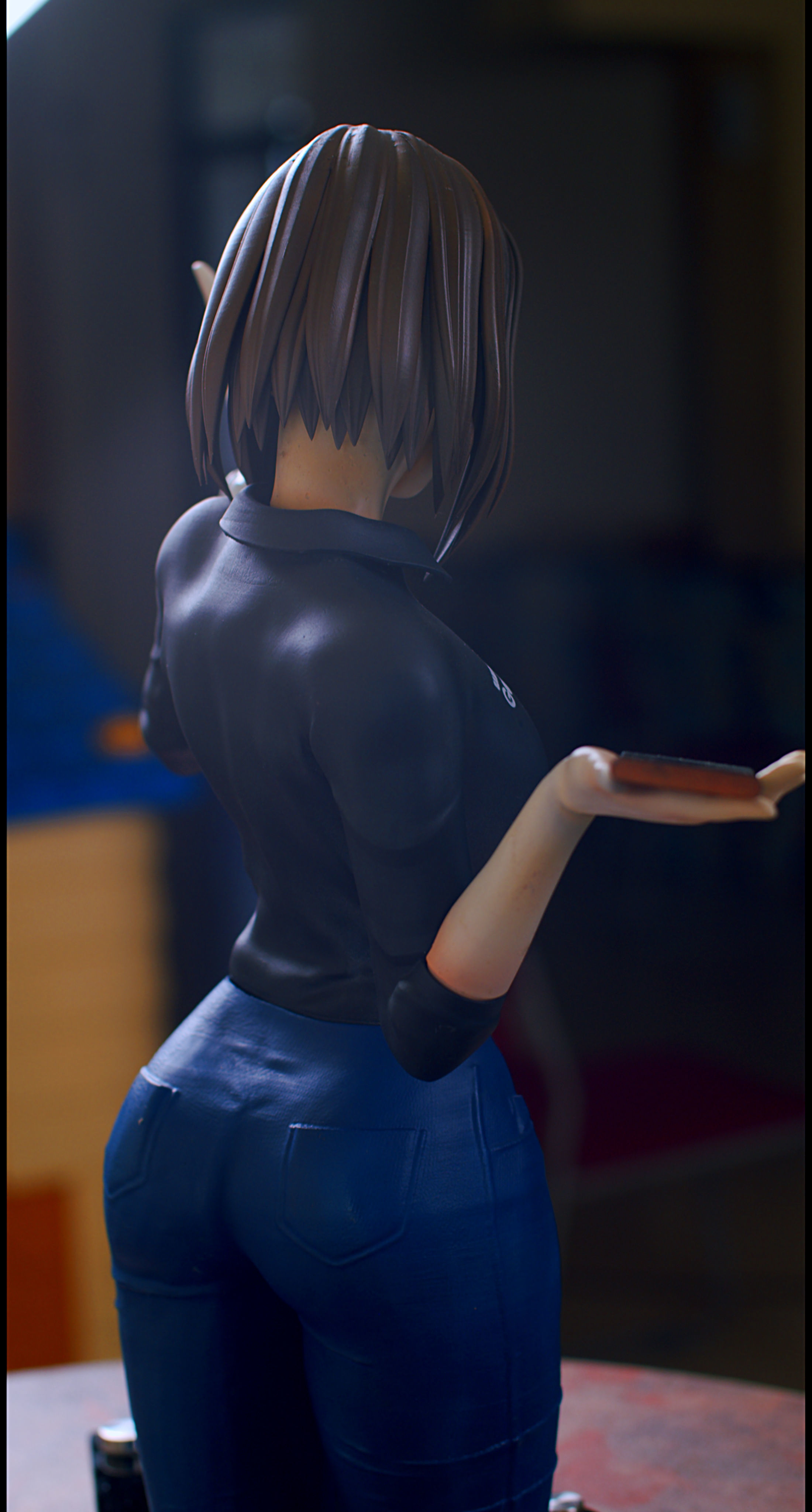 Samsung Girl Samantha  3D print model_11