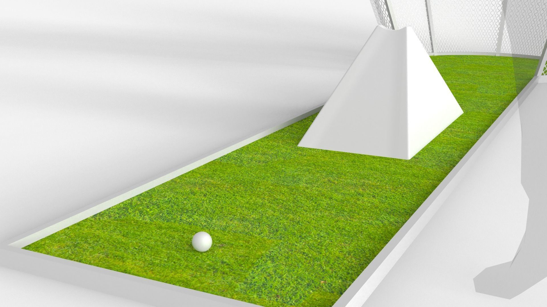 Golf Basket 3D model_8