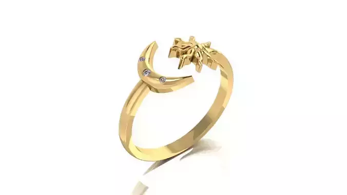 ring with gems