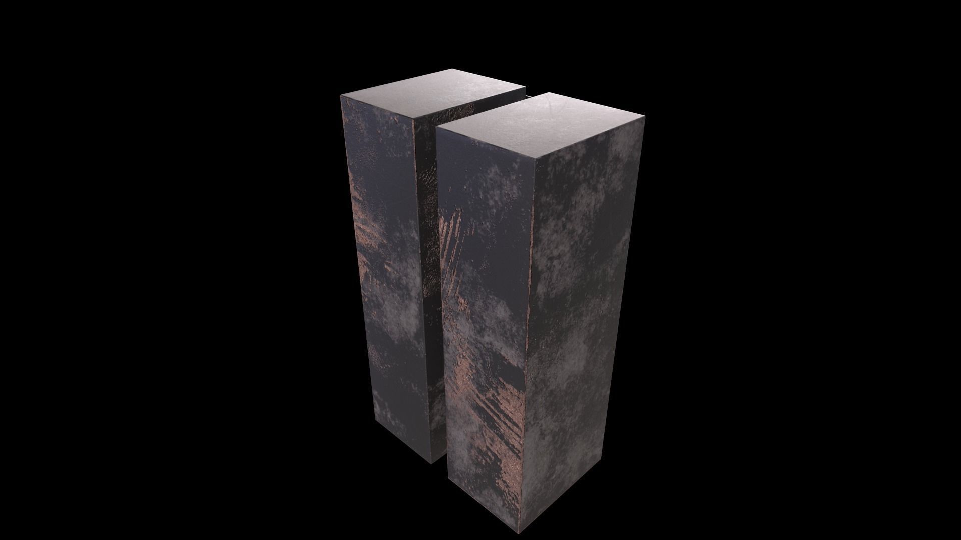 Cabinet V1 - 006 Low-poly 3D model_4