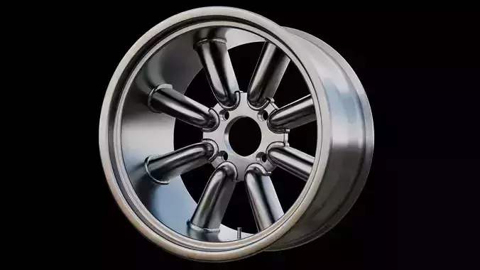 RS Watanabe 8-Spoke Rim 3D model