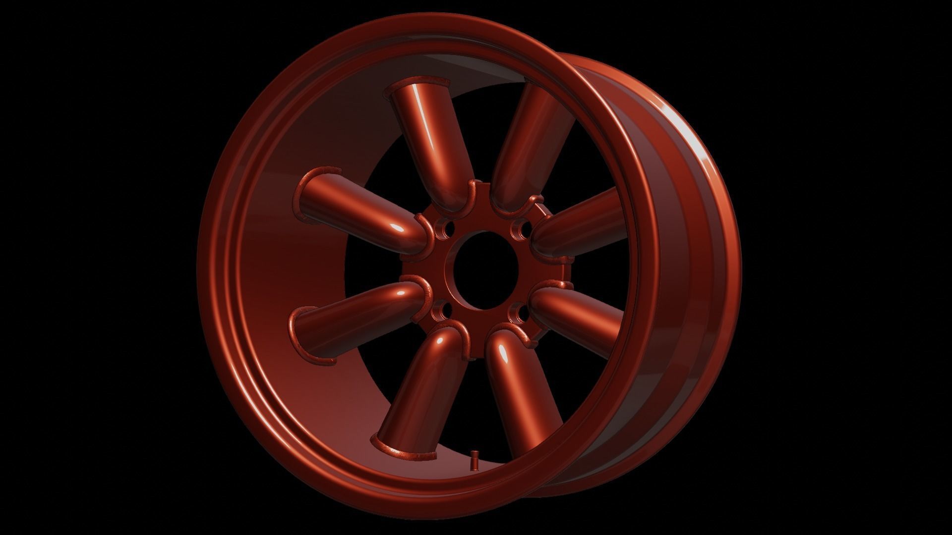 RS Watanabe 8-Spoke Rim 3D model | CGTrader