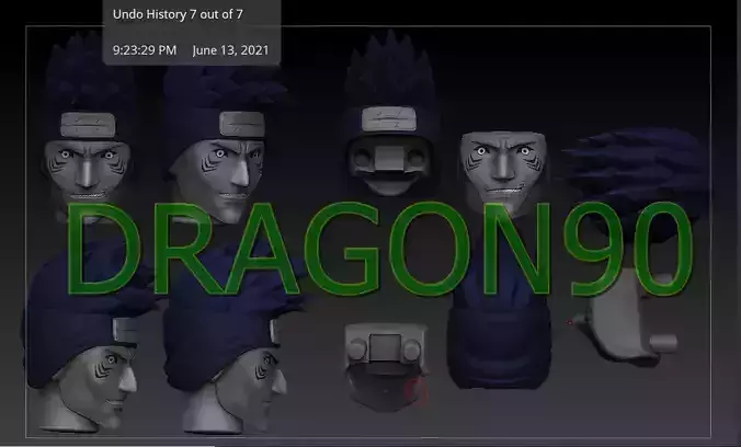 Naruto Kisame Head