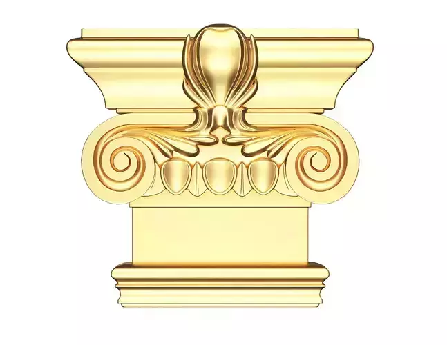 Antique Ionic capital 02
