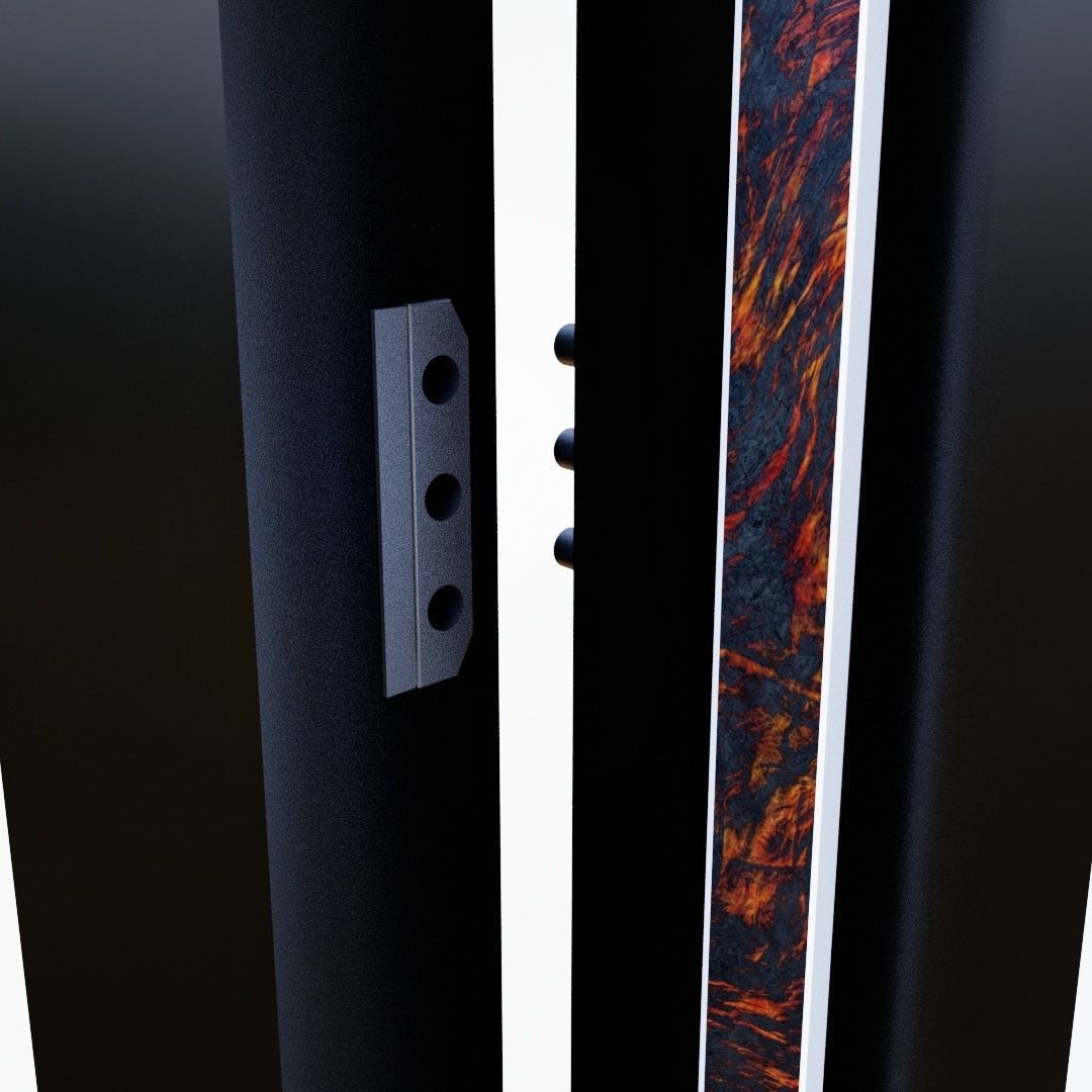 Modern Entrance Door 3D model_9