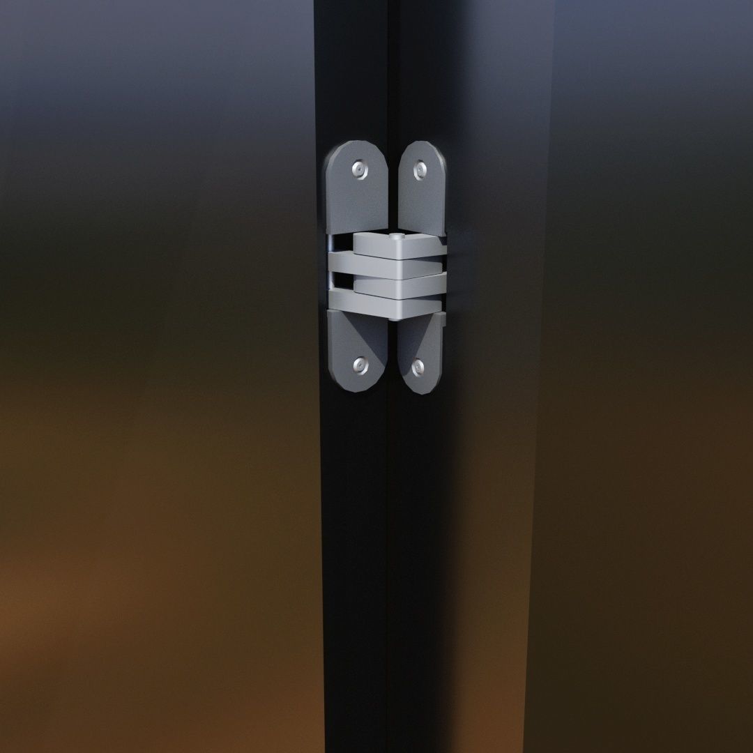Modern Entrance Door 3D model_8