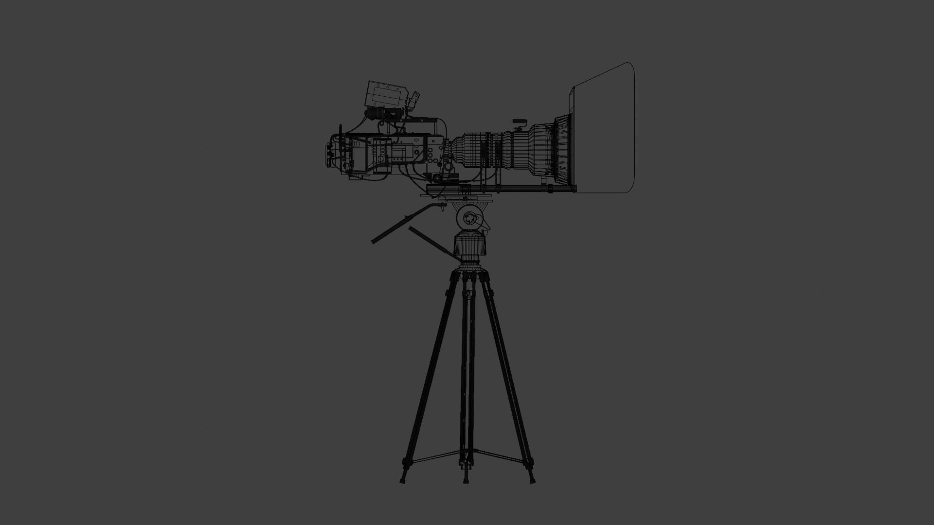 Professional Movie Camera 3D model_23