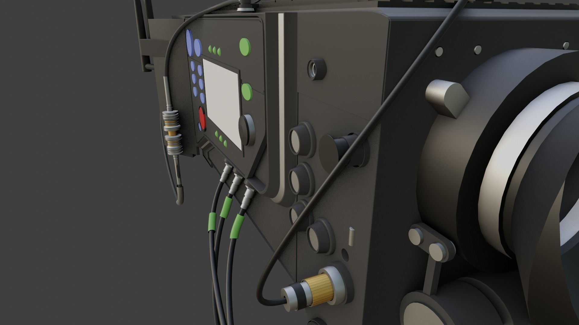 Professional Movie Camera 3D model_20