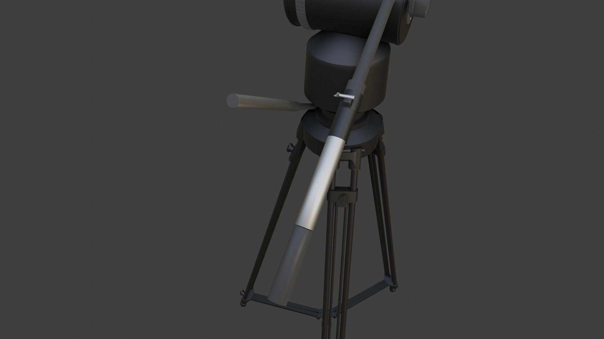 Professional Movie Camera 3D model_14