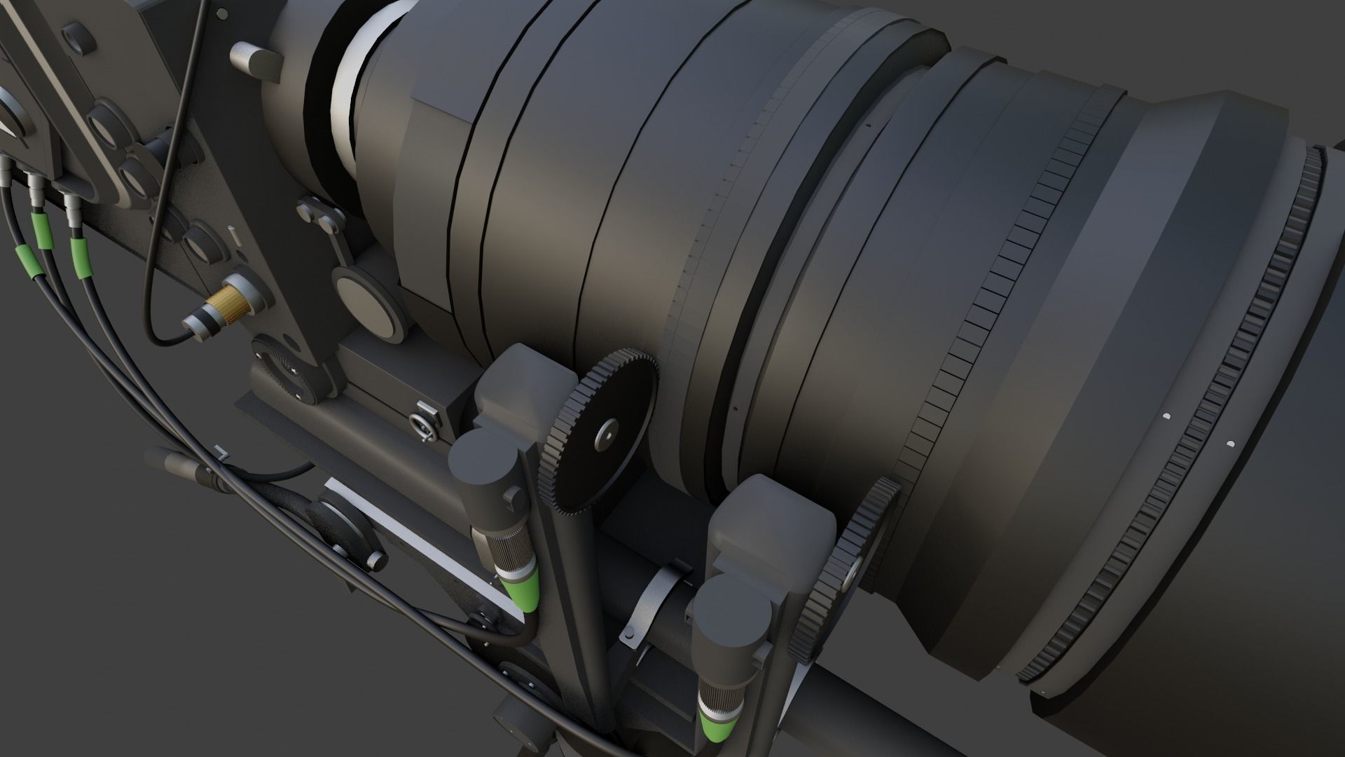 Professional Movie Camera 3D model_11