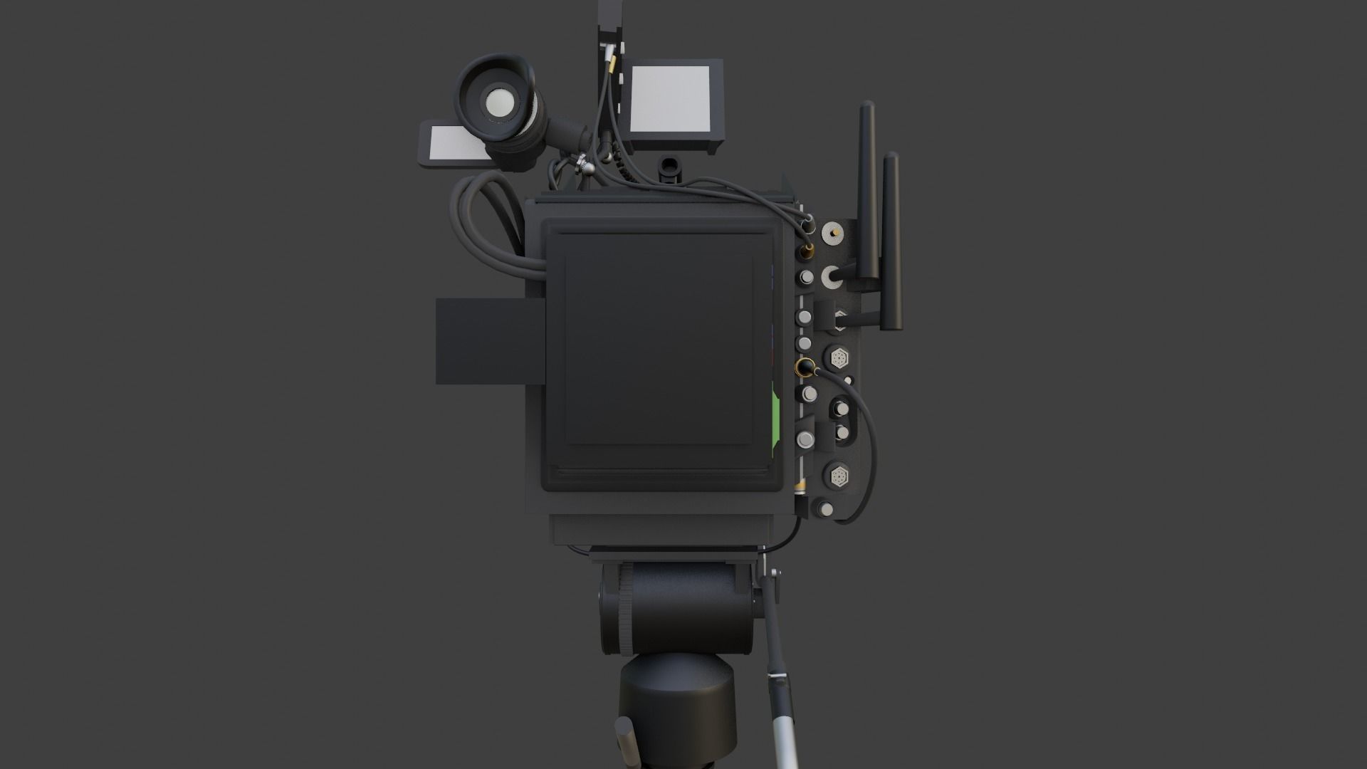 Professional Movie Camera 3D model_18