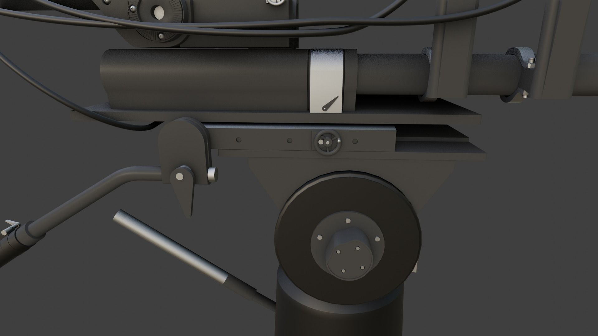 Professional Movie Camera 3D model_15