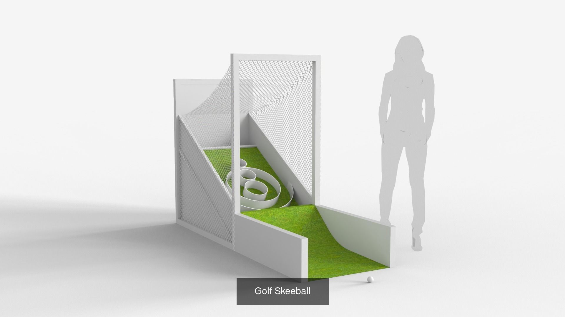 Mini Golf Games 3D Model Collection_3