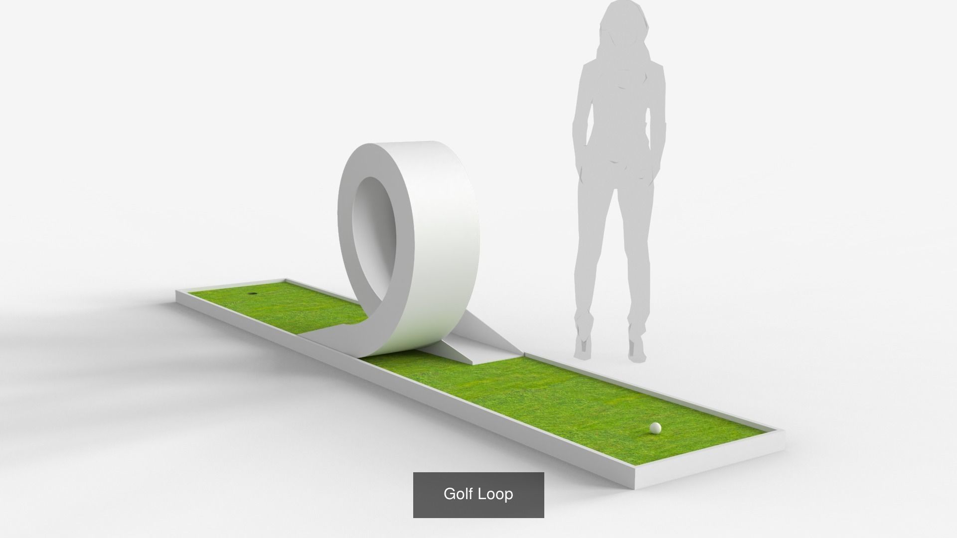 Mini Golf Games 3D Model Collection_2