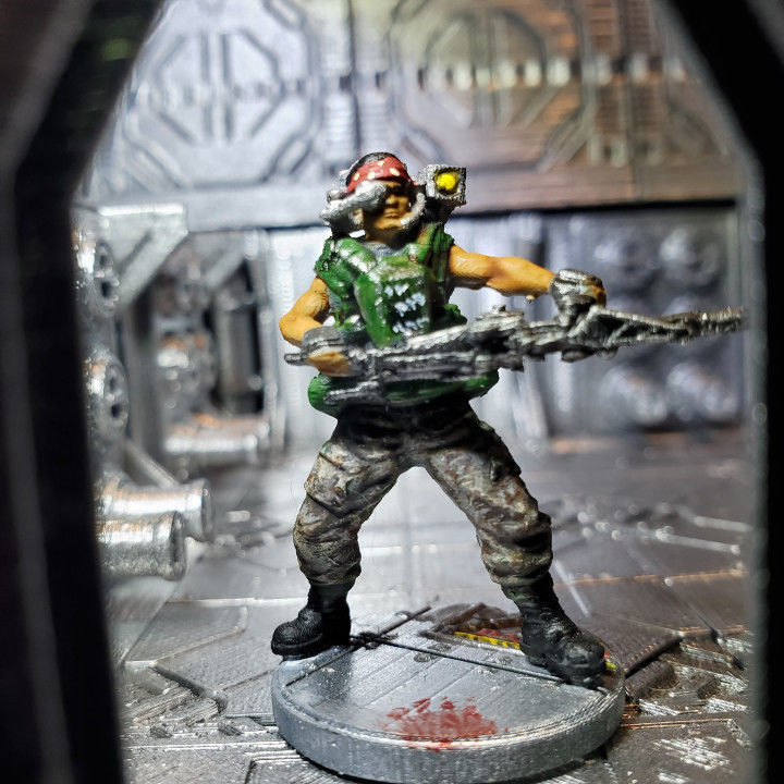 HUMAN SPACE MARINE REGIN VELASQUEZ ACTIVE 3D print model_3