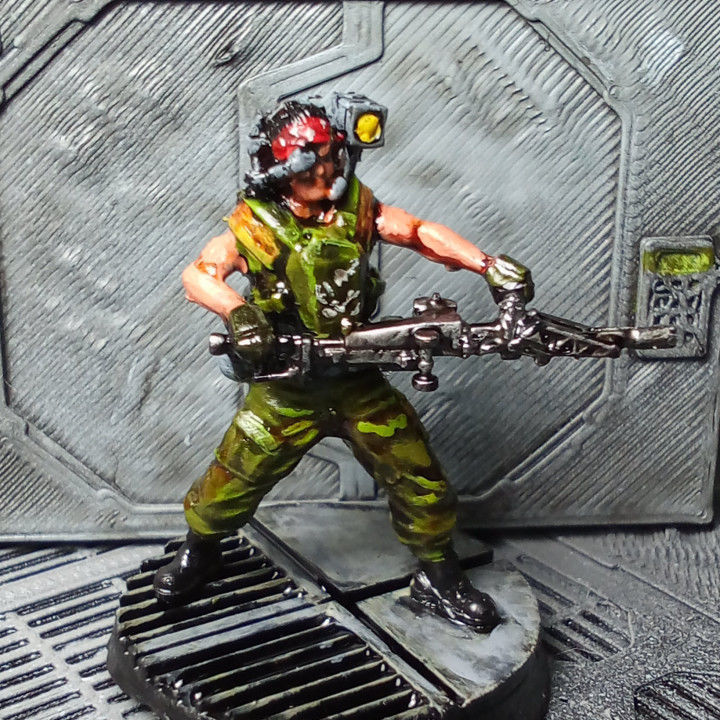HUMAN SPACE MARINE REGIN VELASQUEZ ACTIVE 3D print model_4