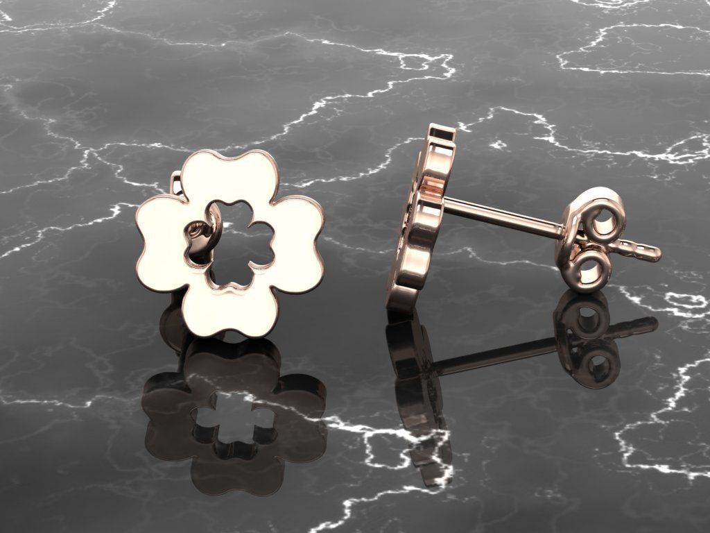 Jewelry Earring  3D print model_4