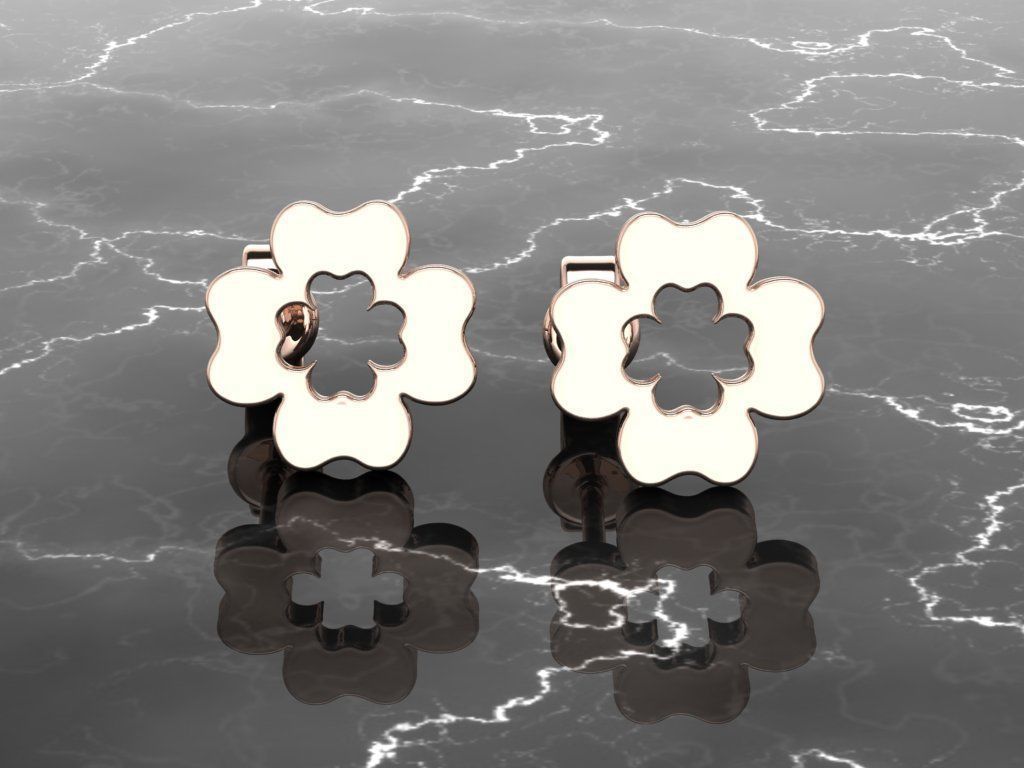 Jewelry Earring  3D print model_5