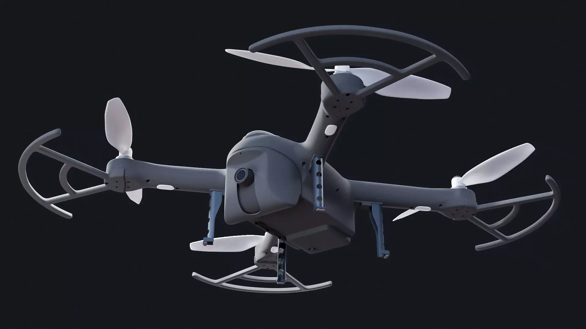 Modified model of a Drone 3D model_0