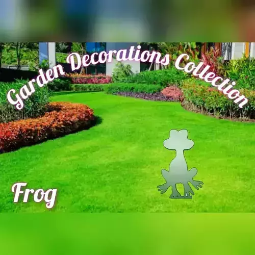 Wonderful Artificial Frog Home and Garden Outdoor Lawn Decor 3D model