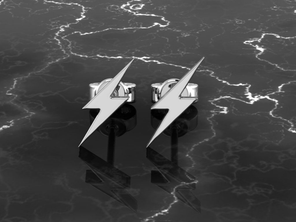 Jewelry Earring 3D print model_8