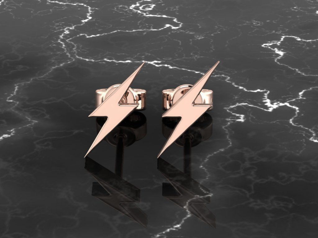 Jewelry Earring 3D print model_5