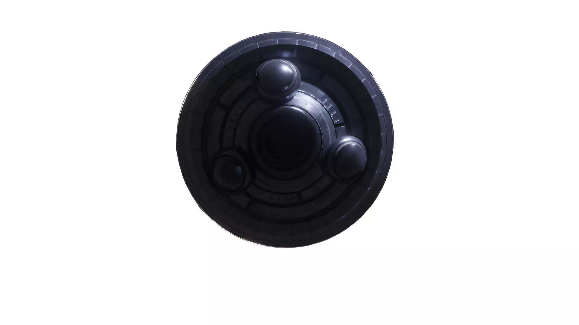 alien ship Free 3D model