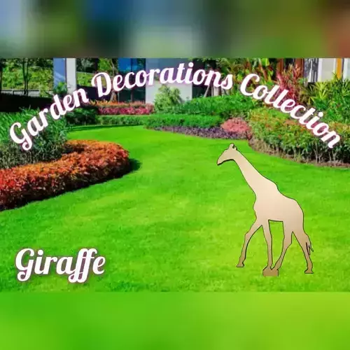 Wonderful Artificial Giraffe Home and Garden Outdoor Lawn Decor 3D model