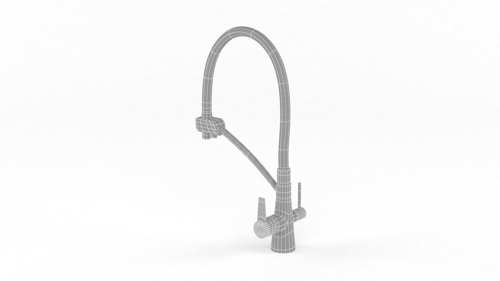 Kitchen Faucets 3D model_10