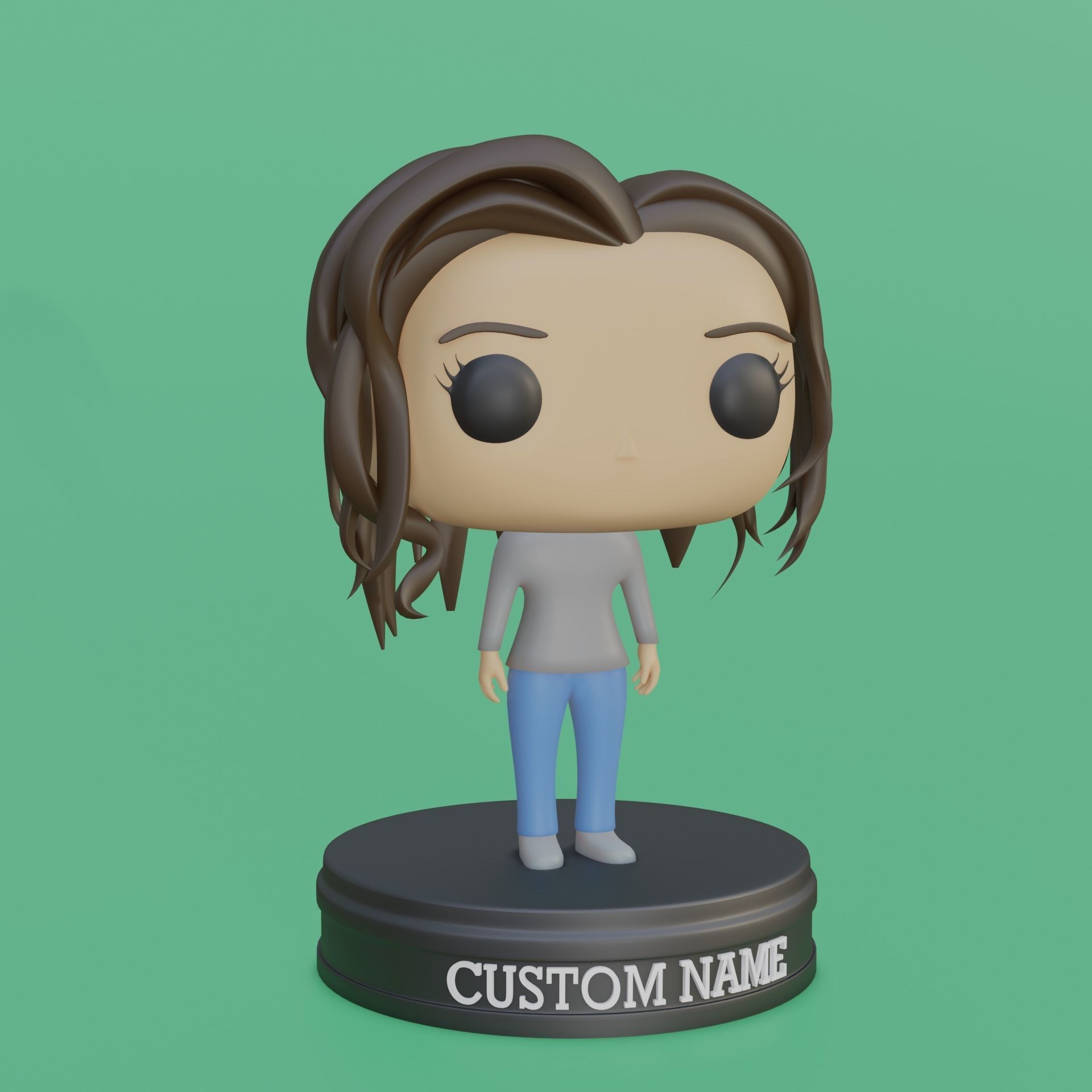 Funko Pop figurine 3D model_1