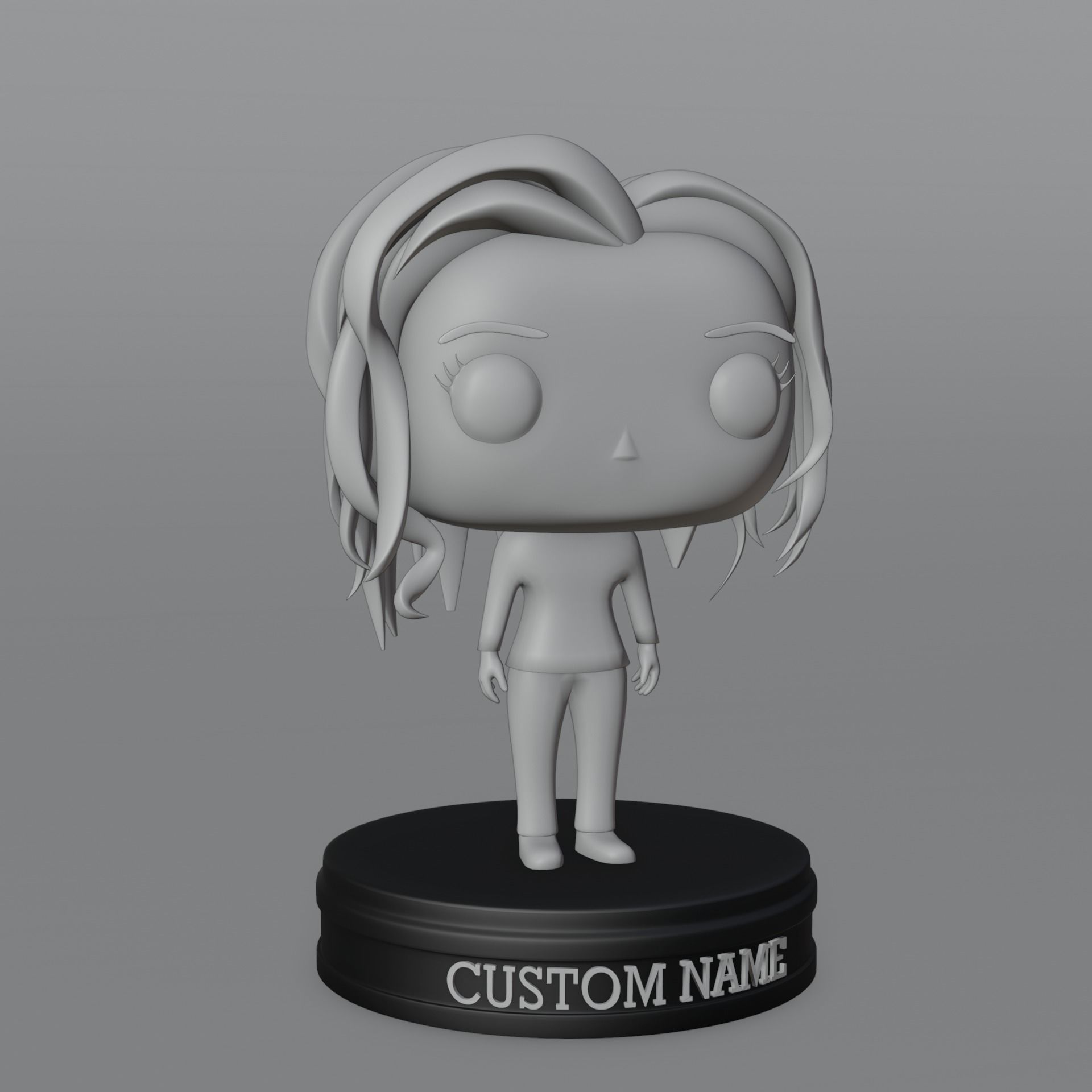 Funko Pop figurine 3D model_3