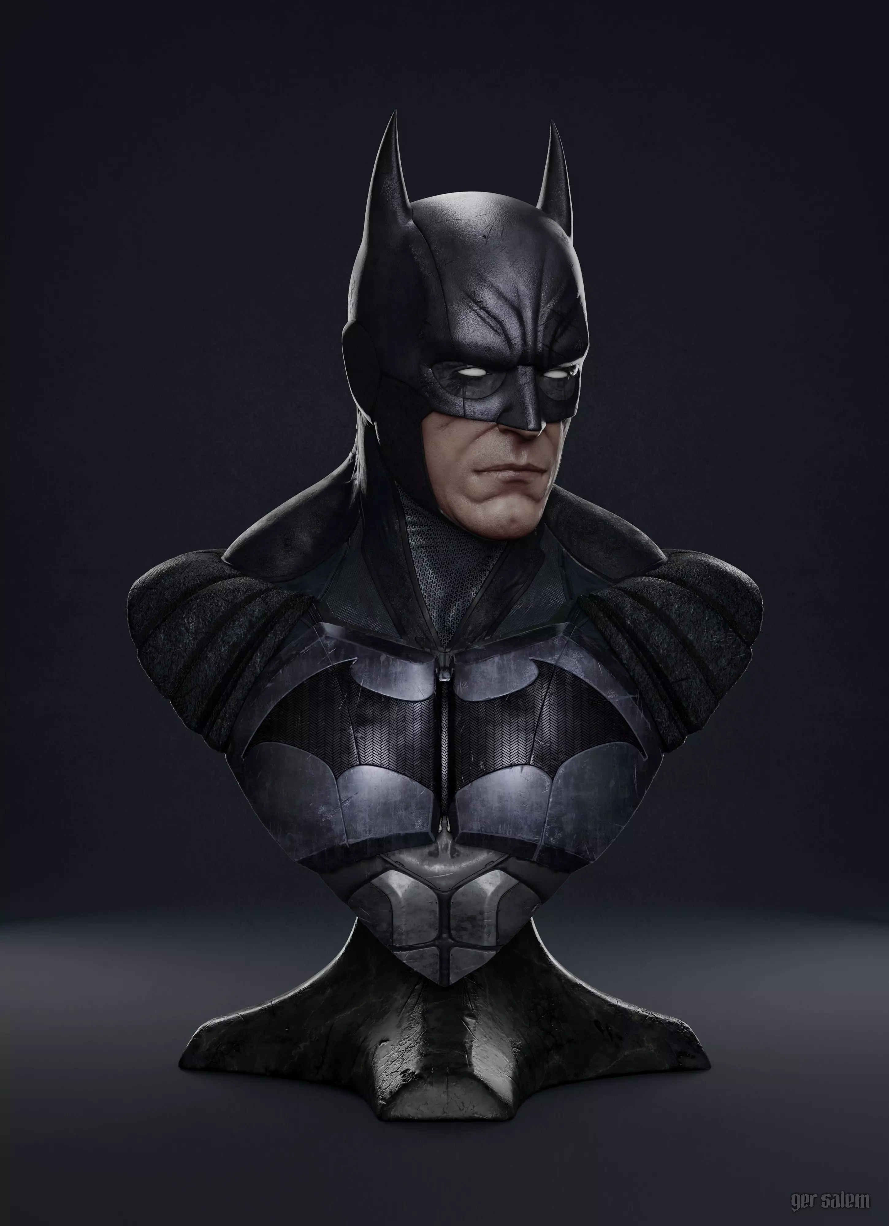 Batman Bust  3D print model_0