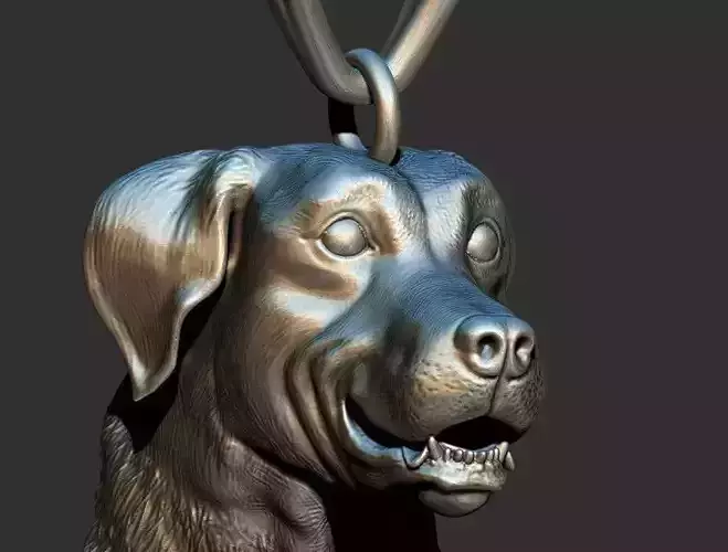 Pitbull Dog Pendant