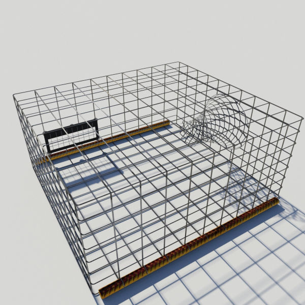 Fish Trap Collection 3D model_4