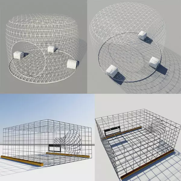 Fish Trap Collection 3D model_0
