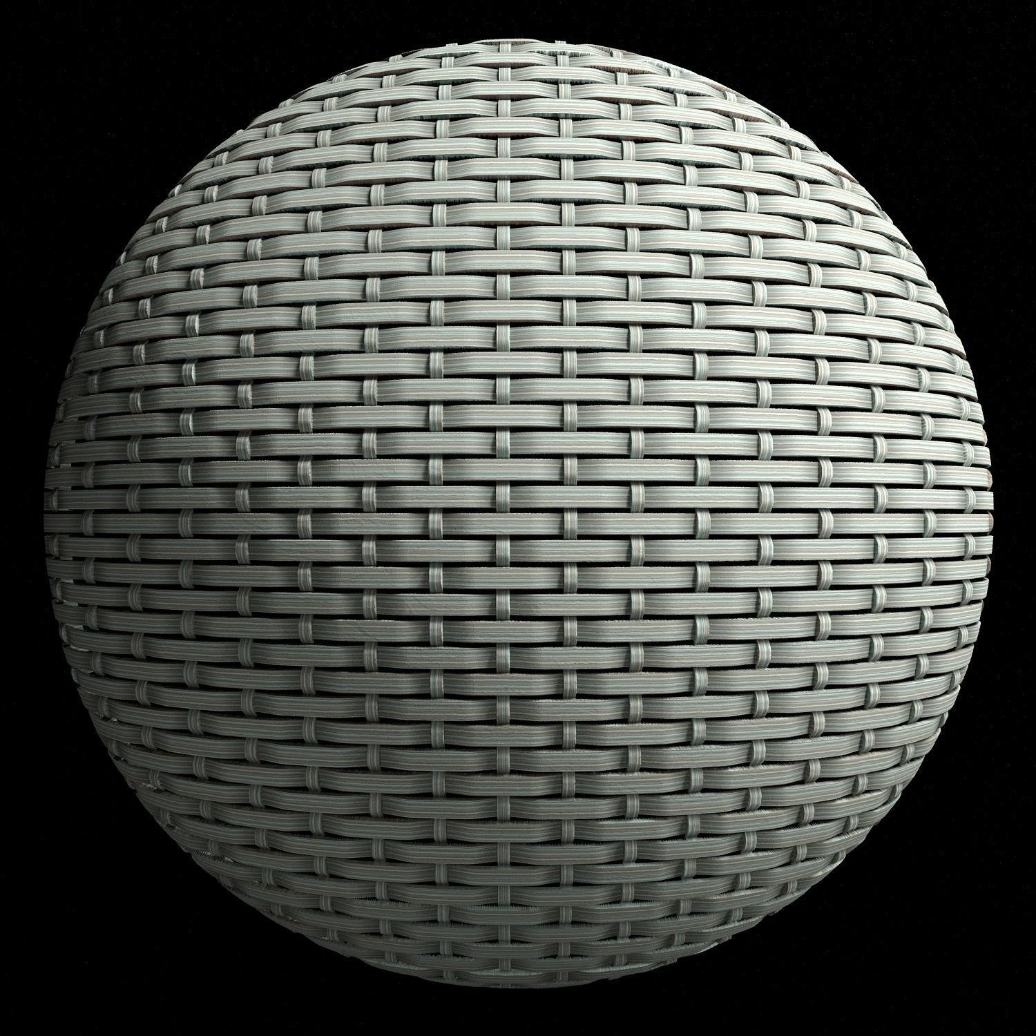 Wicker materials 10- PBR 4k by Sbsar Texture_5
