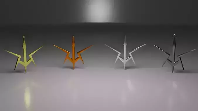 Code Geass Logo and Necklace 3D print model