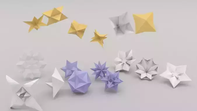  Origami Flower shape