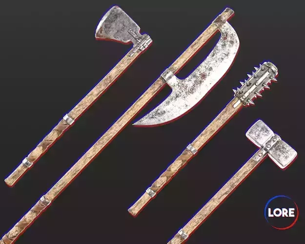 Medieval Collection Crude Heavy Weapons 