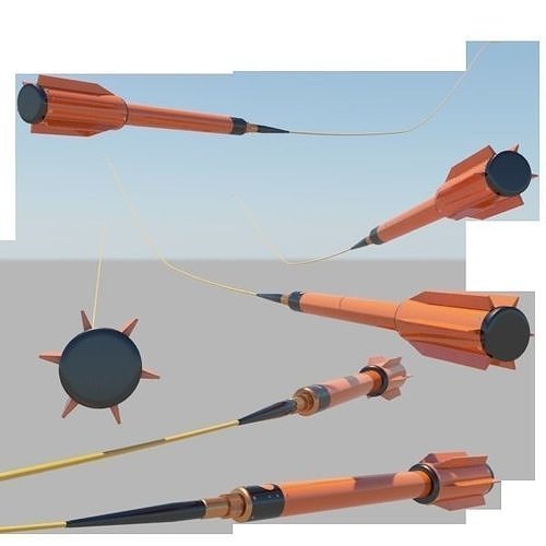 Under Water Magnetometer 3D model